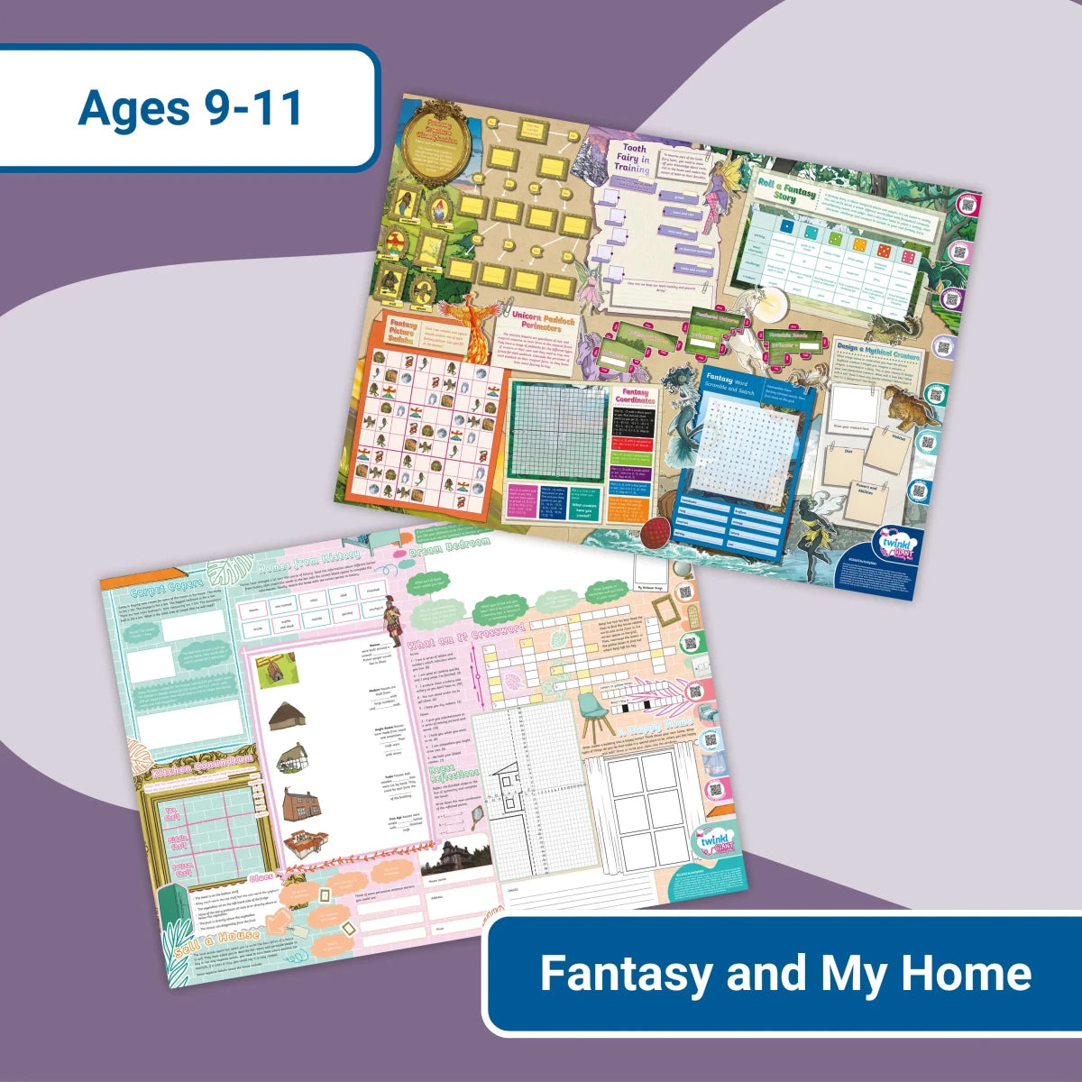 Giant Activity Mat - Fantasy and My Home - Twinkl Educational Publishing