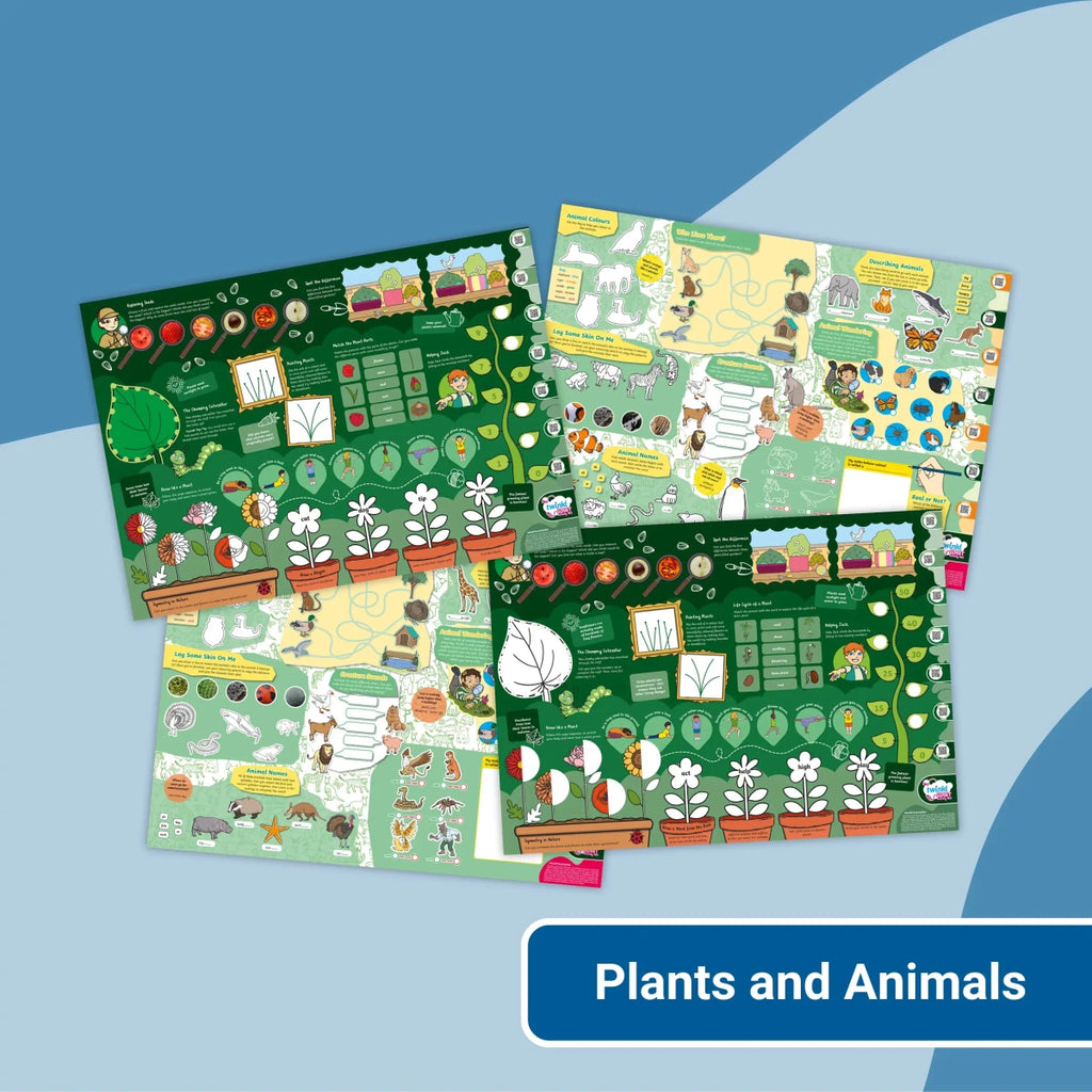 GIANT Activity Mats - Animals and Plants - Twinkl Educational Publishing
