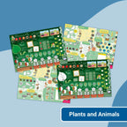 GIANT Activity Mats - Animals and Plants - Twinkl Educational Publishing