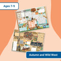 GIANT Activity Mats - Autumn and Wild West - Twinkl Educational Publishing