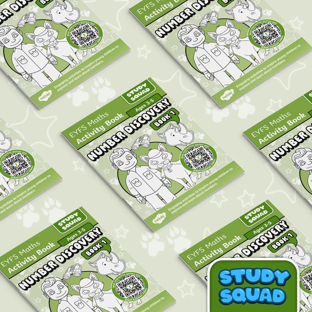 Number Discovery, Activity Book 1 - EYFS Maths - Twinkl Educational Publishing