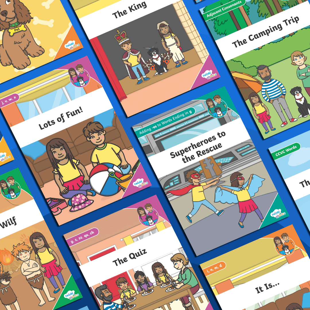 Phonic Minibooks Big Bundle - Twinkl Educational Publishing