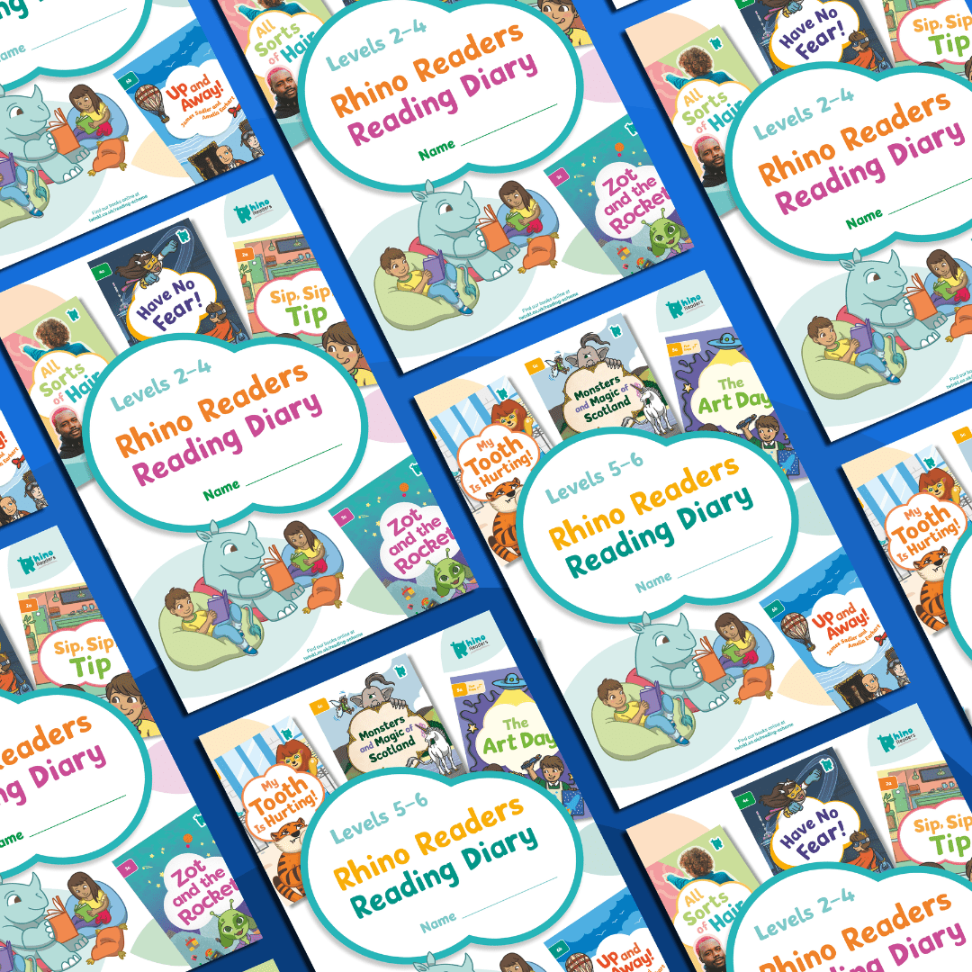 Rhino Readers Reading Diaries Bundle - Twinkl Educational Publishing