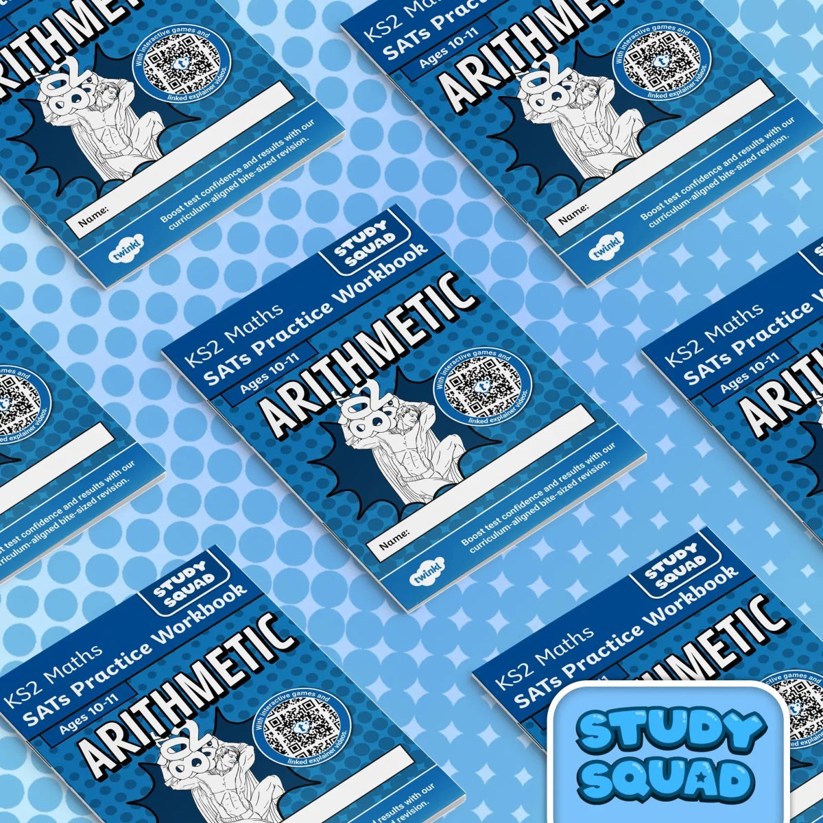Study Squad - KS2 Arithmetic Workbook - Twinkl Educational Publishing