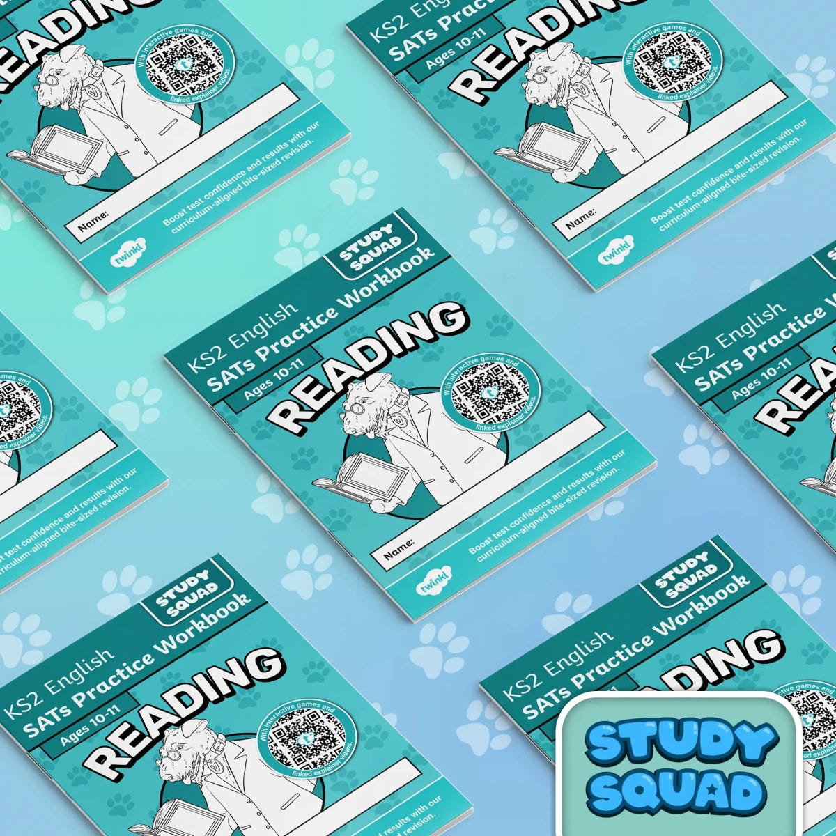 Study Squad - KS2 Reading Workbook - Twinkl Educational Publishing