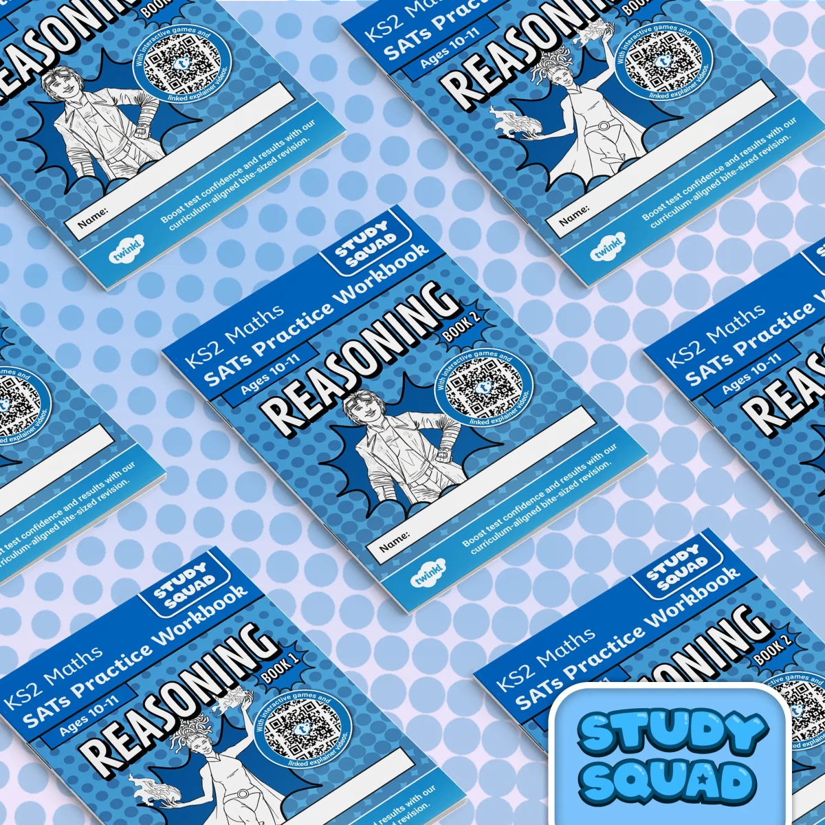 Study Squad - KS2 Reasoning Workbook - Twinkl Educational Publishing