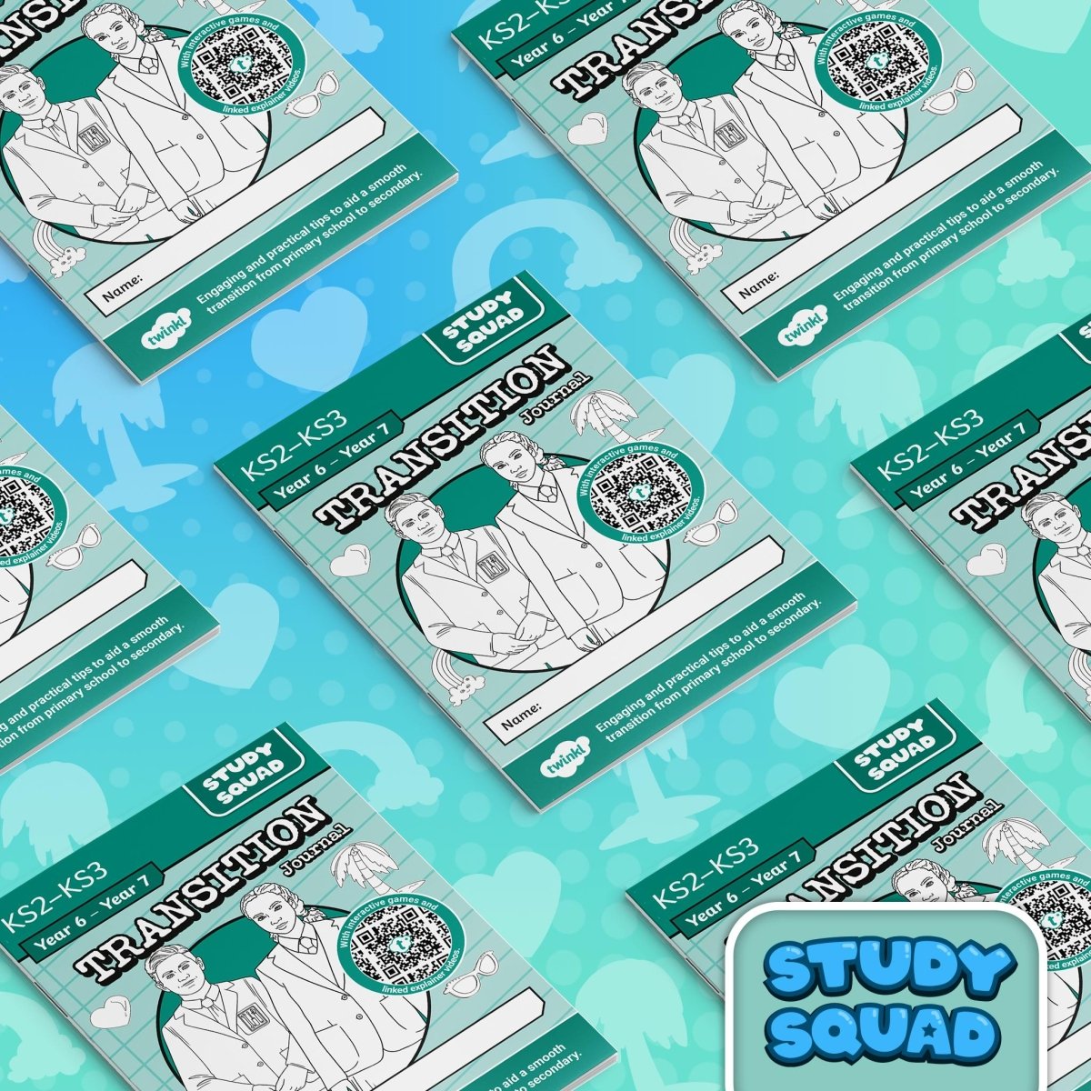 Study Squad - KS2/KS3 Transition Journal - Twinkl Educational Publishing