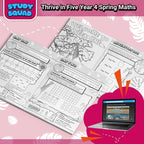 Thrive in Five, Spring Term - KS2 Maths Year 4 - Twinkl Educational Publishing