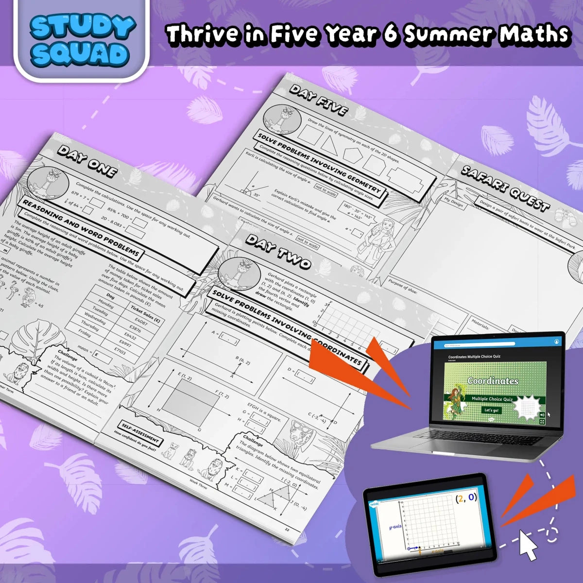 Thrive in Five, Summer Term - Maths Year 6 - Twinkl Educational Publishing