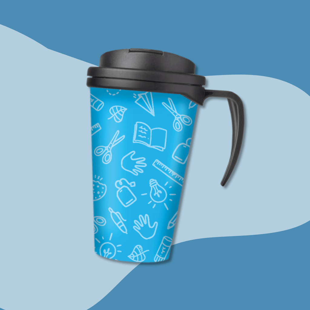 Twinkl Classroom Safe Mug - Blue - Twinkl Educational Publishing