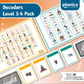 Twinkl Phonics - Decoders Flashcard Level 5-6 Pack - Twinkl Educational Publishing