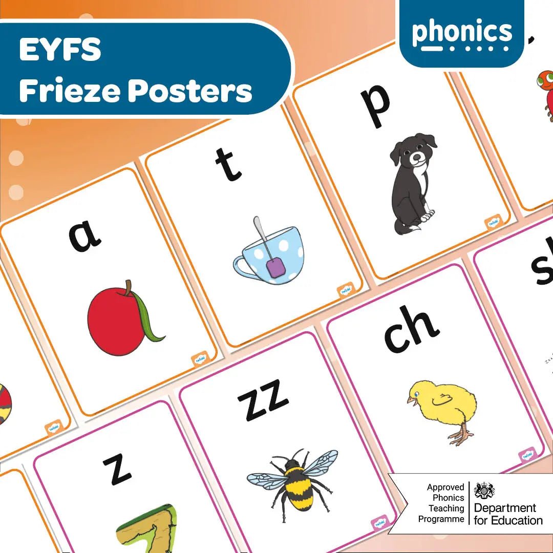 Twinkl Phonics - EYFS Frieze Posters - Twinkl Educational Publishing