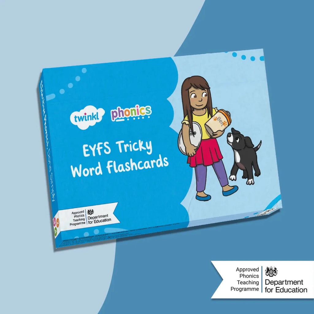 Twinkl Phonics - EYFS Tricky Word Flashcards - Twinkl Educational Publishing