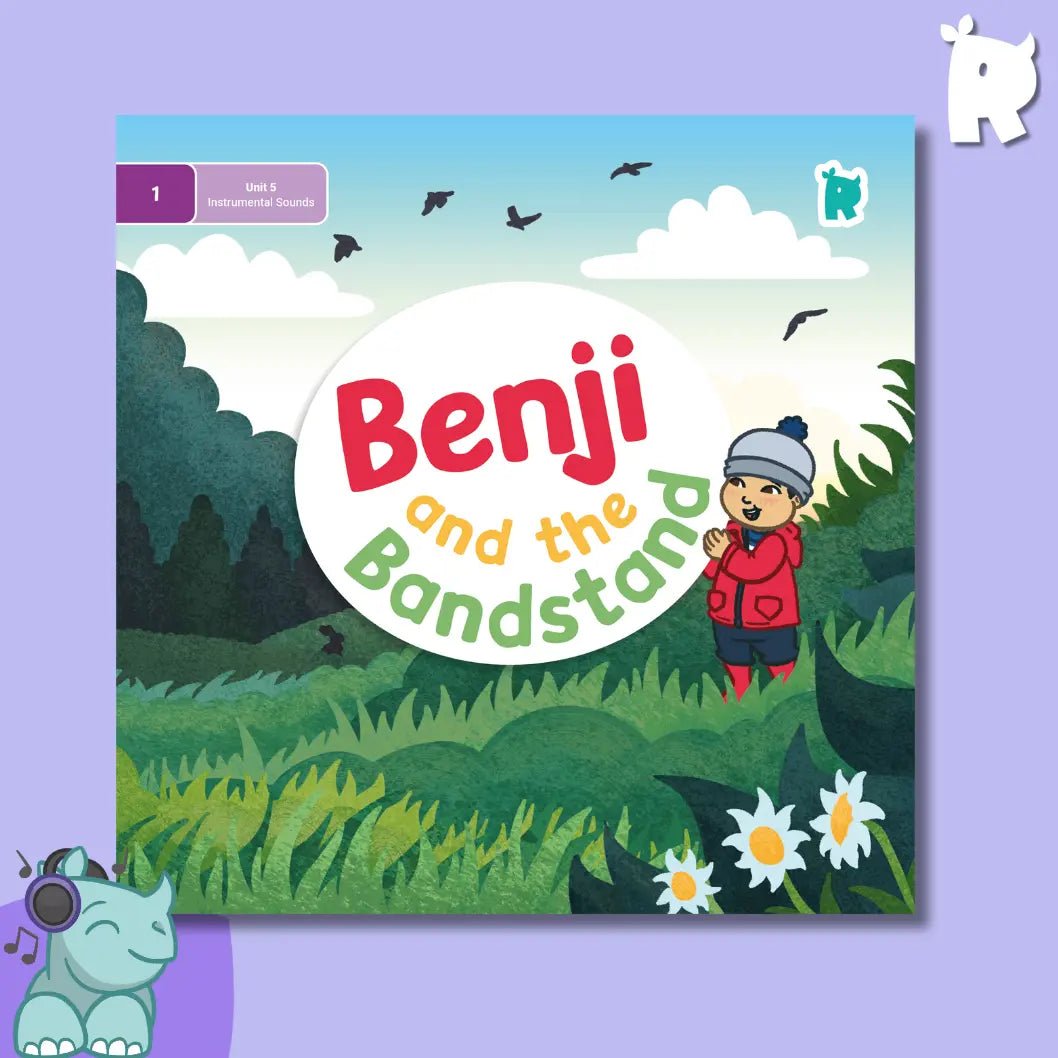 Twinkl Rhino Readers – Benji and the Bandstand (Level 1 / Unit 5) - Twinkl Educational Publishing