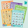 Twinkl Rhino Readers - Bumper 5 Pack of Mnemonic Posters - Twinkl Educational Publishing