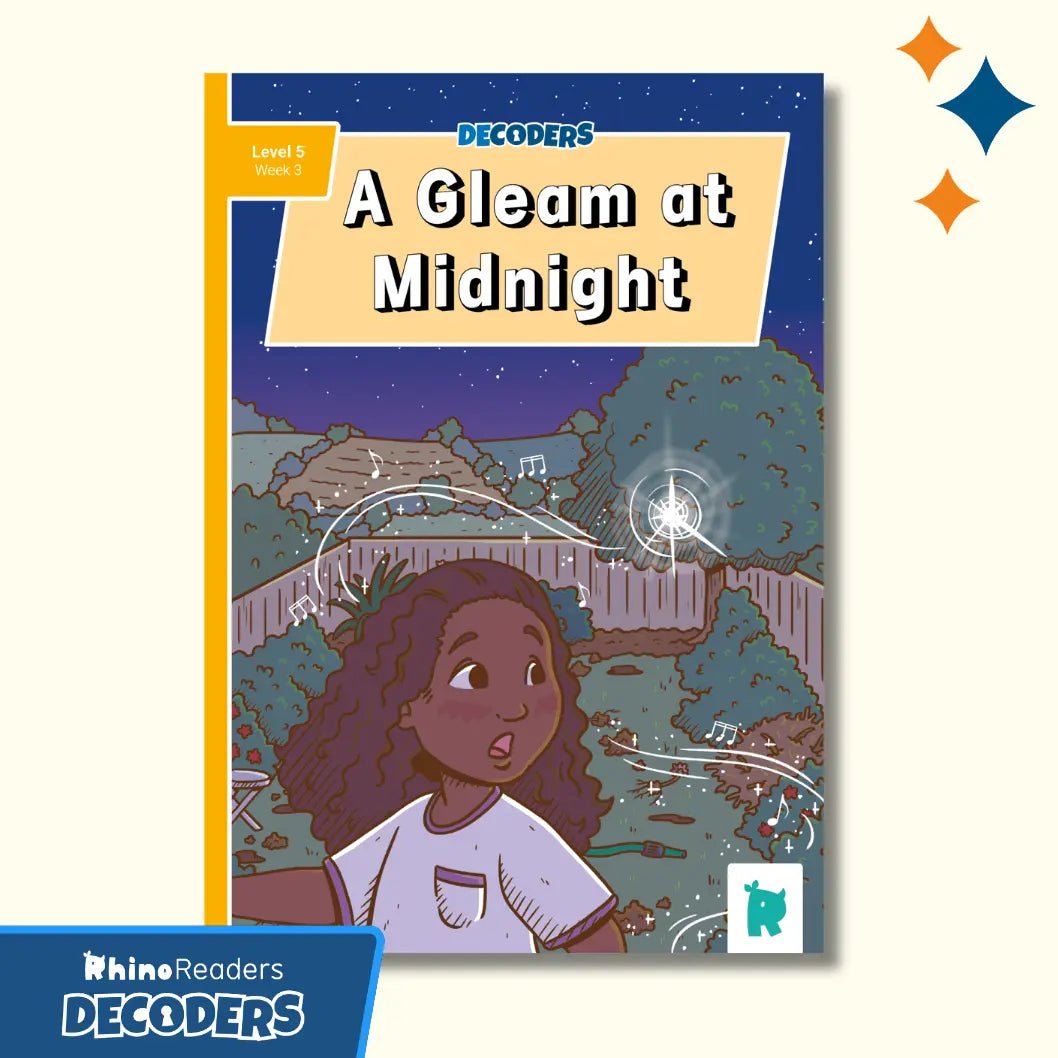 Twinkl Rhino Readers Decoders - A Gleam at Midnight (Level 5 / Week 3) - Twinkl Educational Publishing