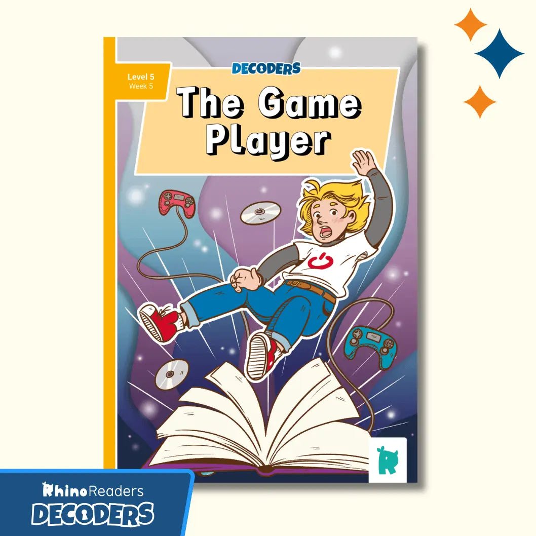 Twinkl Rhino Readers Decoders - The Game Player (Level 5 / Week 5) - Twinkl Educational Publishing