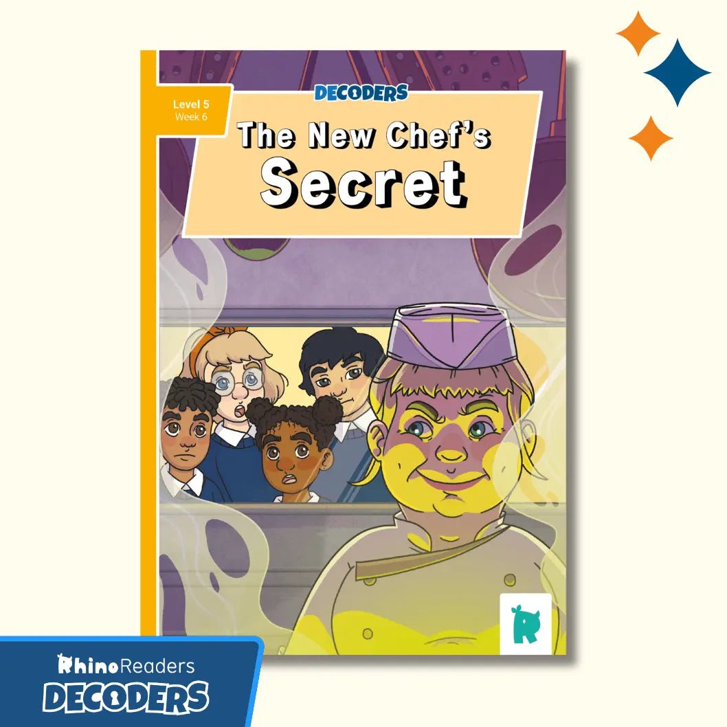 Twinkl Rhino Readers Decoders - The New Chef's Secret (Level 5 / Week 6) - Twinkl Educational Publishing