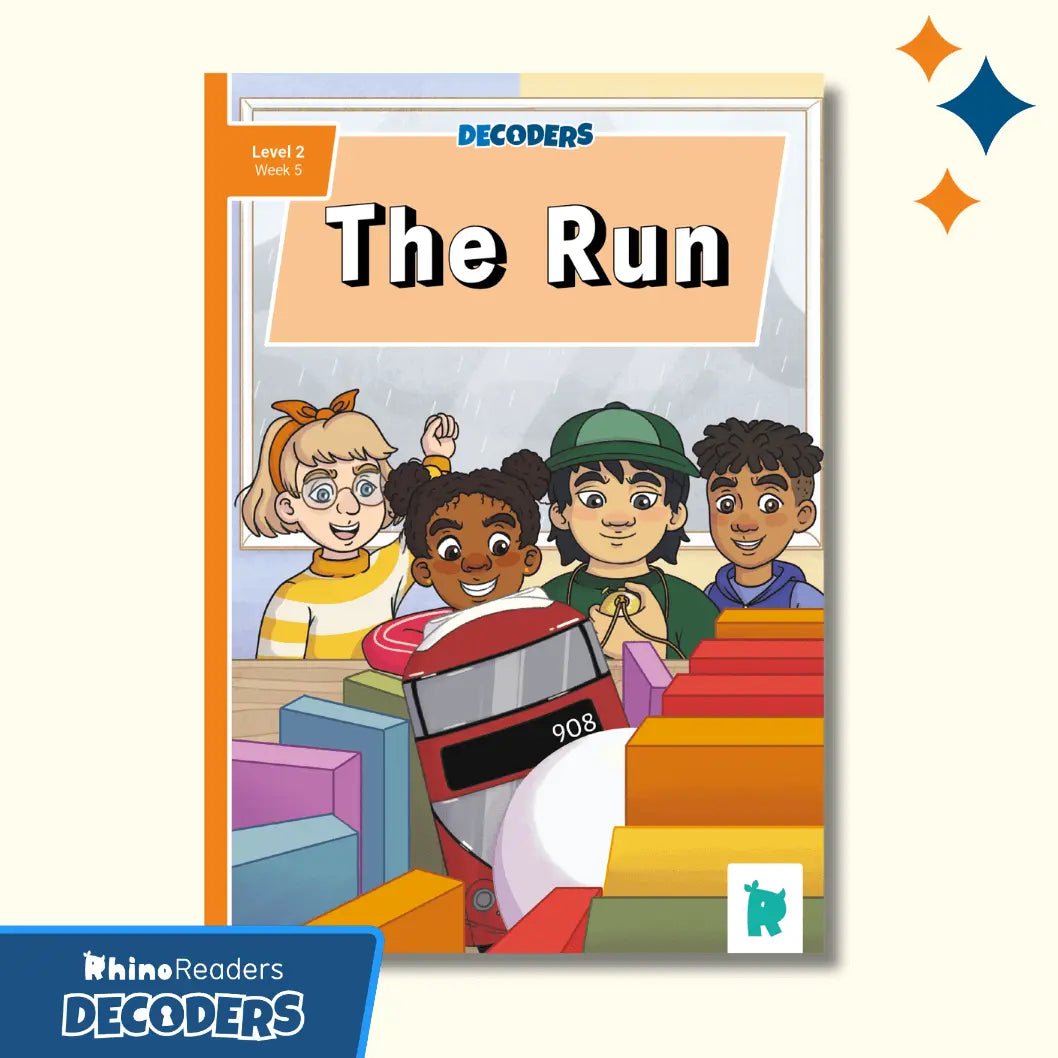 Twinkl Rhino Readers Decoders - The Run (Level 2 / Week 5) - Twinkl Educational Publishing