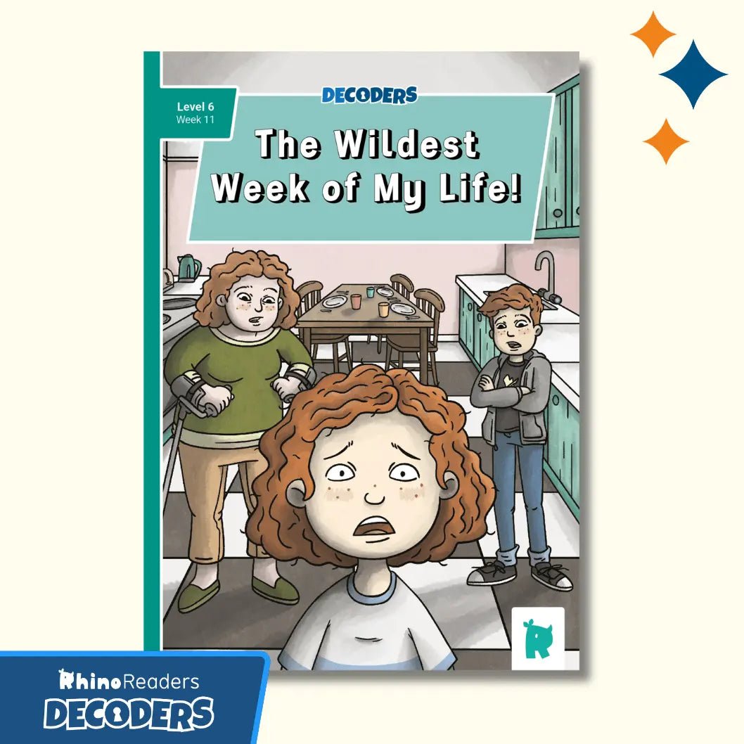Twinkl Rhino Readers Decoders - The Wildest Week of My Life! (Level 6 / Week 11) - Twinkl Educational Publishing