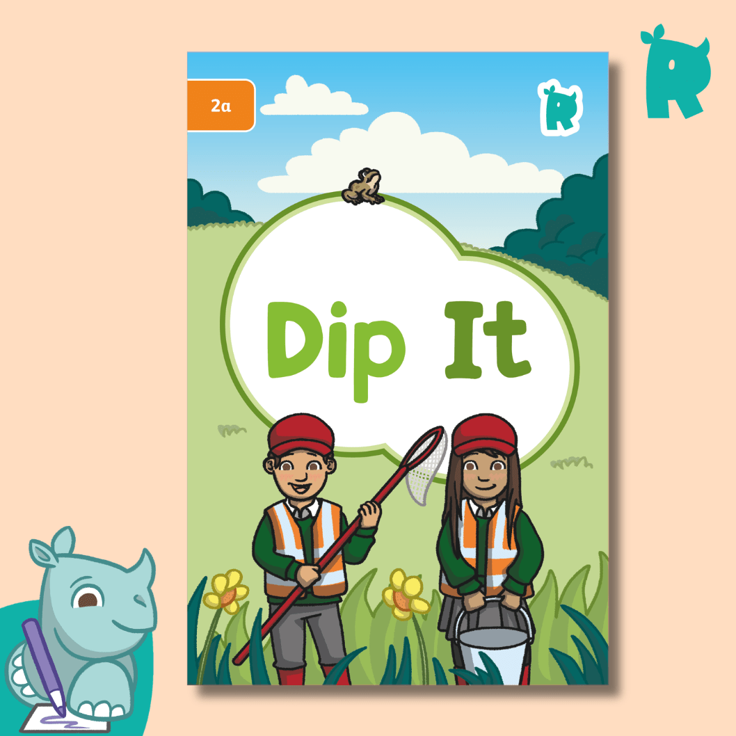Twinkl Rhino Readers - Dip It (Level 2a) - Twinkl Educational Publishing