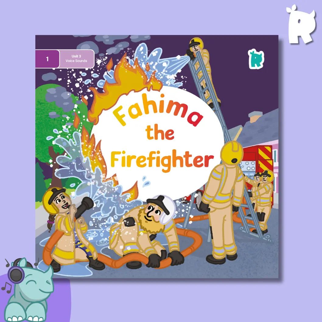 Twinkl Rhino Readers - Fahima the Firefighter (Level 1 / Unit 3) - Twinkl Educational Publishing