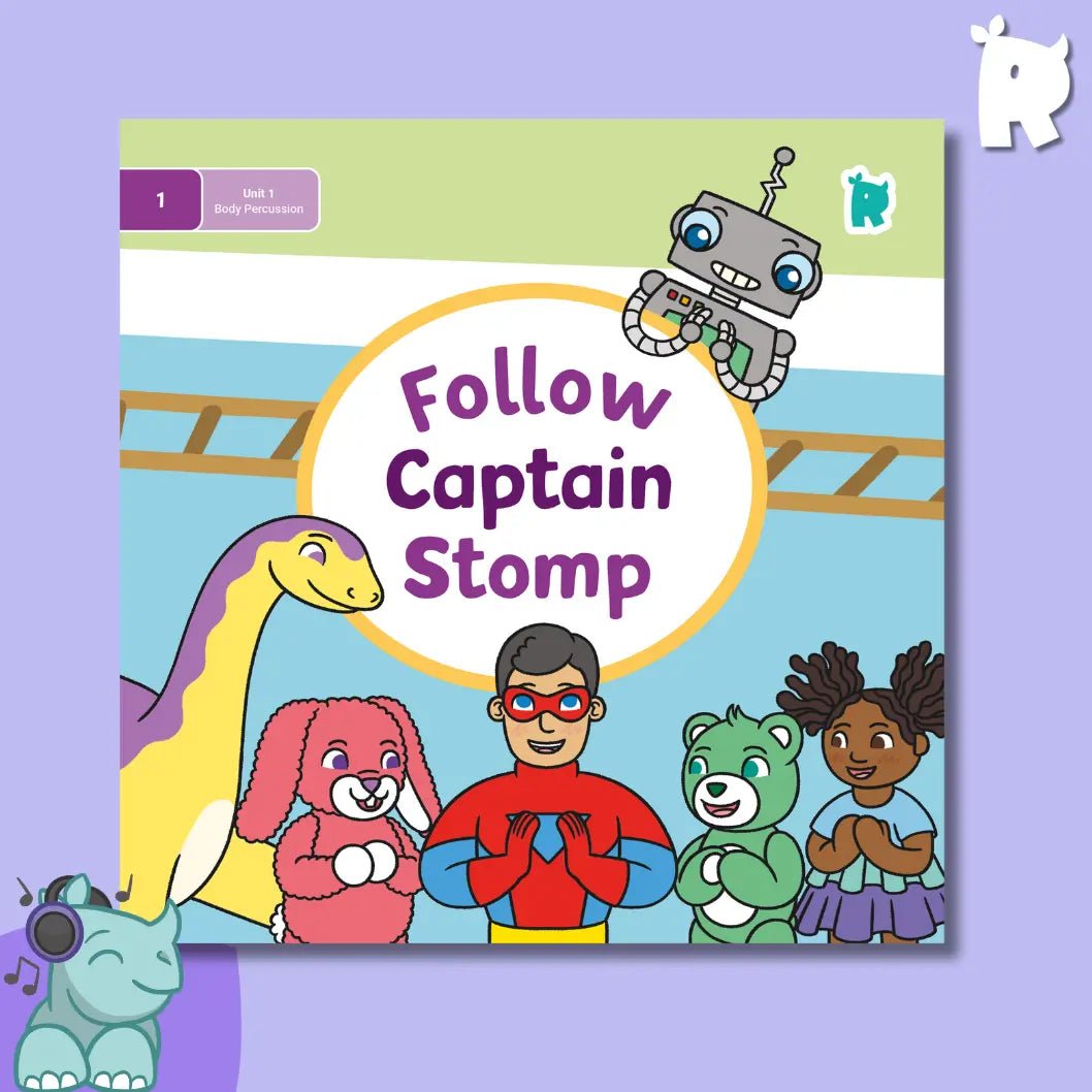 Twinkl Rhino Readers - Follow Captain Stomp (Level 1 / Unit 1) - Twinkl Educational Publishing