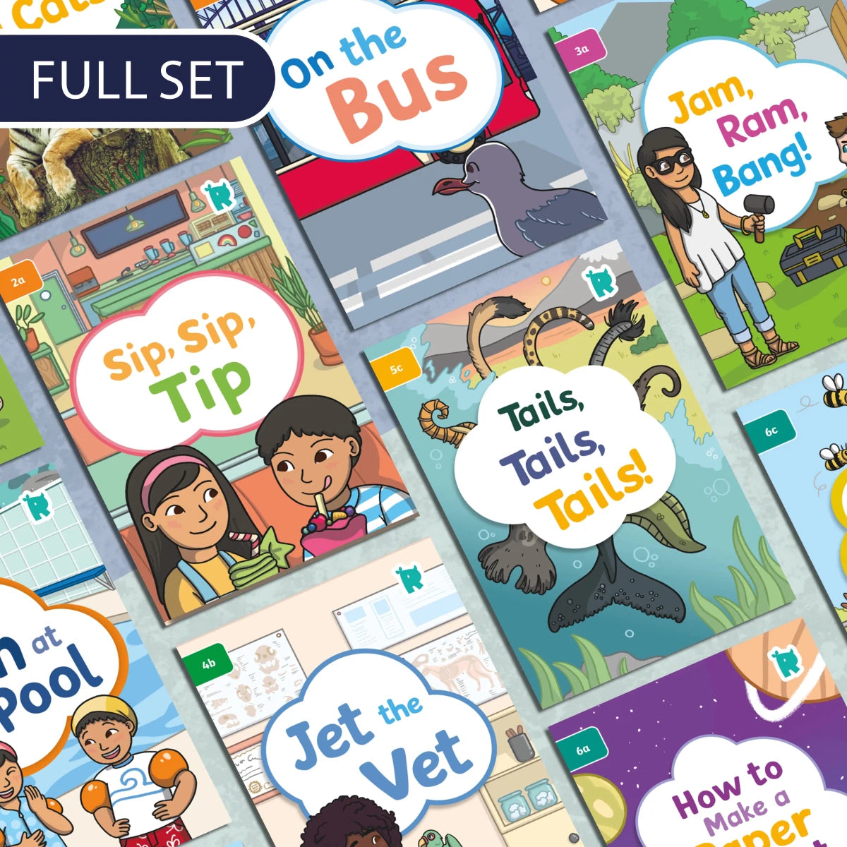 Twinkl Rhino Readers - Full Set of 96 Decodable Books - Level 2-6 - Twinkl Educational Publishing