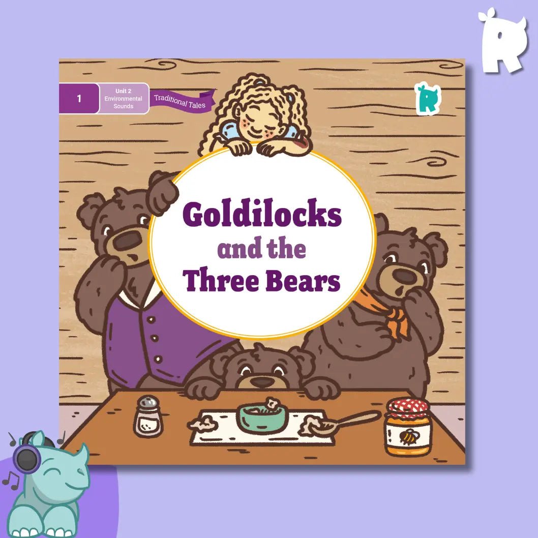 Twinkl Rhino Readers - Goldilocks and the Three Bears (Level 1 / Unit 2) - Twinkl Educational Publishing