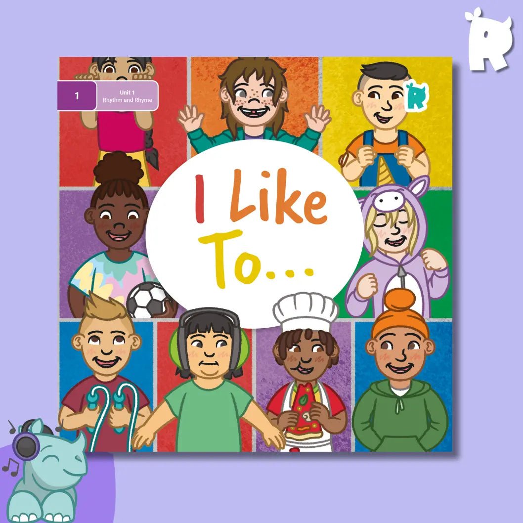 Twinkl Rhino Readers - I Like To... (Level 1 / Unit 1) - Twinkl Educational Publishing