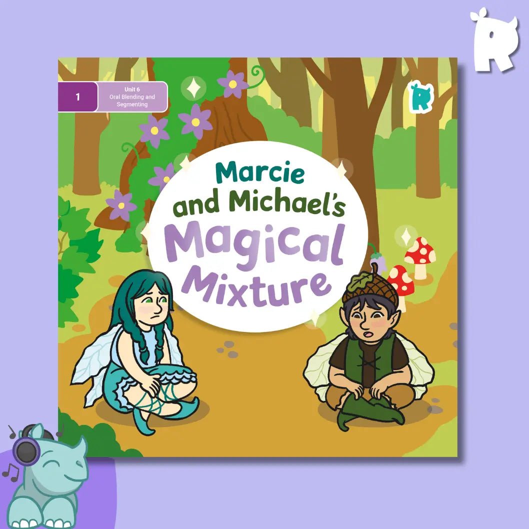 Twinkl Rhino Readers – Marcie and Michael's Magical Mixture (Level 1 / Unit 6) - Twinkl Educational Publishing