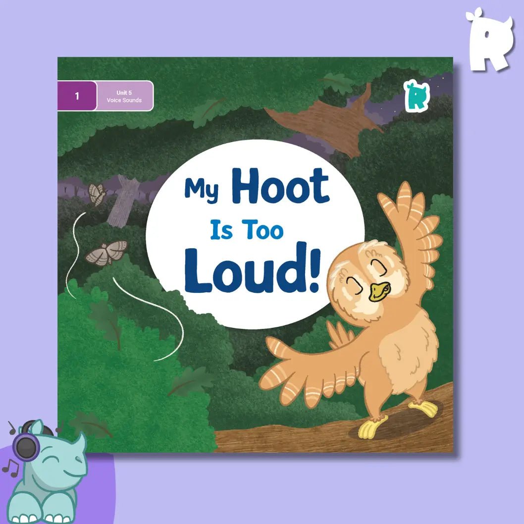 Twinkl Rhino Readers - My Hoot is Too Loud! (Level 1 / Unit 5) - Twinkl Educational Publishing