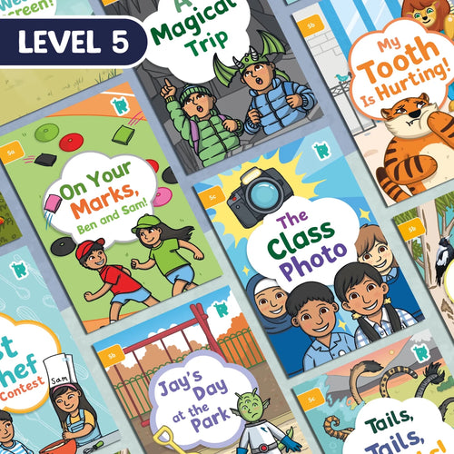 Twinkl Rhino Readers - Set of 18 Decodable Books - Level 5 - Twinkl Educational Publishing