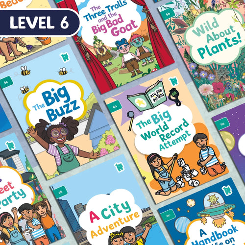 Twinkl Rhino Readers - Set of 18 Decodable Books - Level 6 - Twinkl Educational Publishing