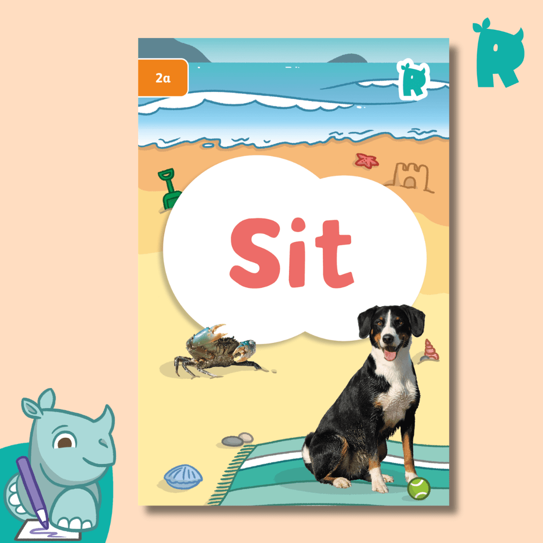 Twinkl Rhino Readers - Sit! (Level 2a) - Twinkl Educational Publishing