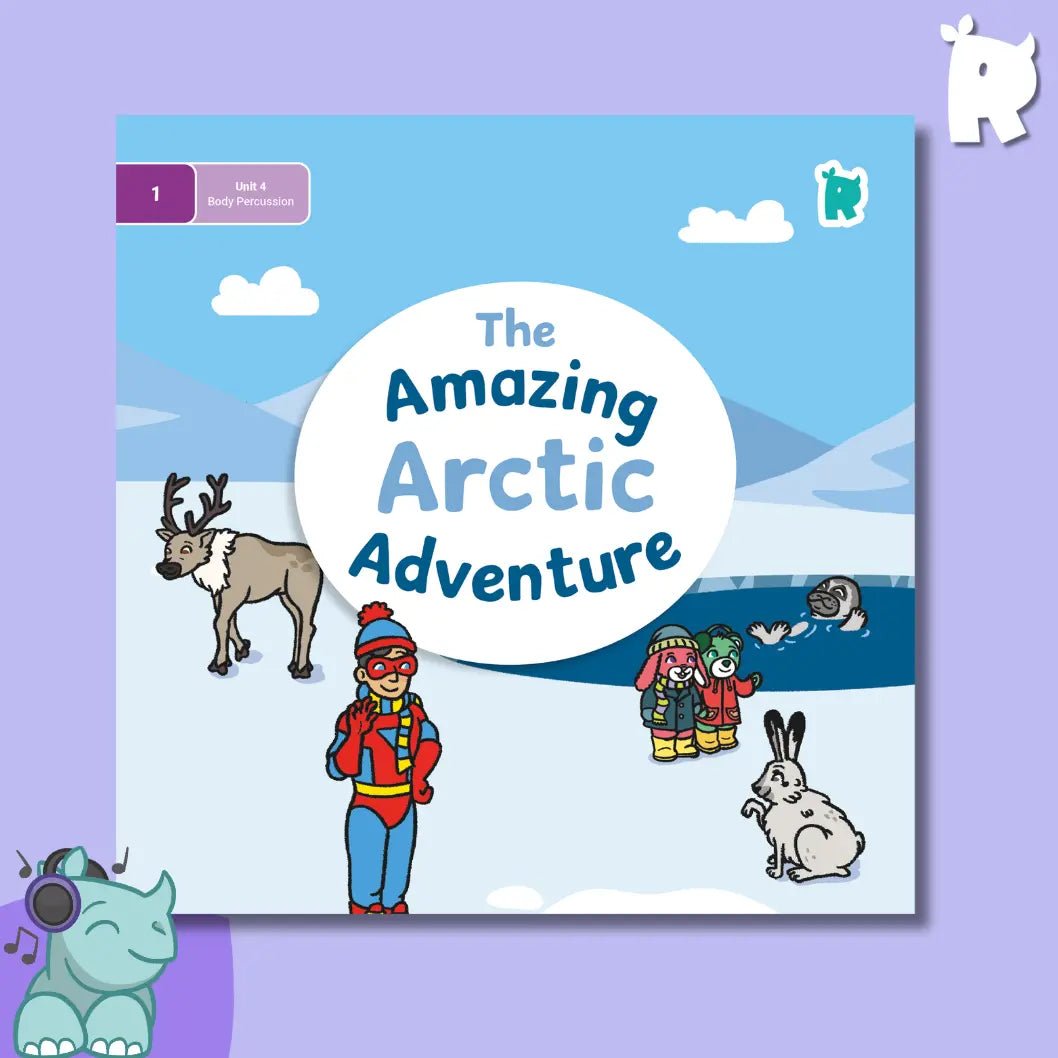 Twinkl Rhino Readers - The Amazing Arctic Adventure (Level 1 / Unit 4) - Twinkl Educational Publishing