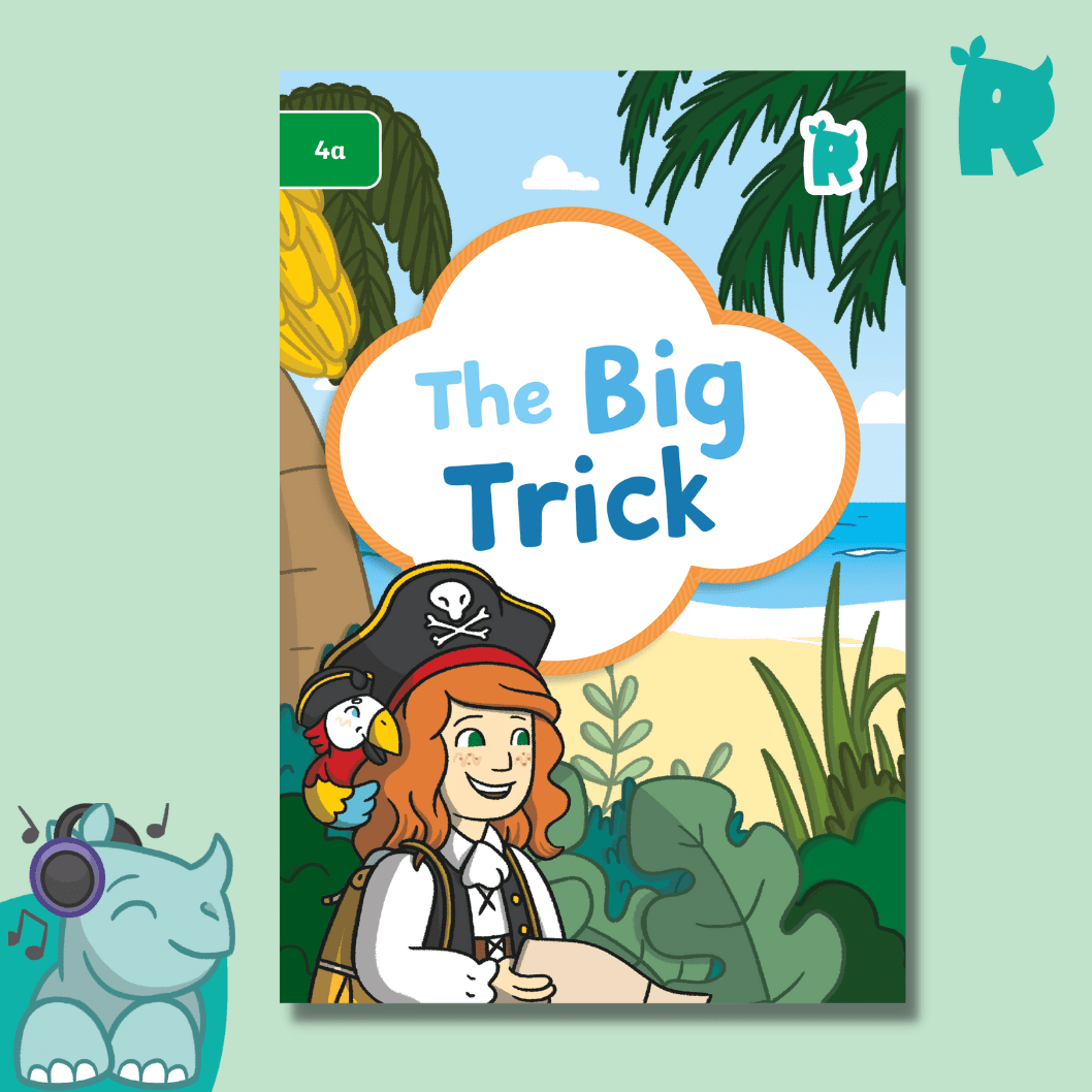 Twinkl Rhino Readers - The Big Trick (Level 4a) - Twinkl Educational Publishing