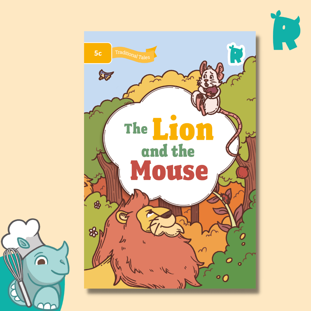 Twinkl Rhino Readers - The Lion and the Mouse (Level 5c) - Twinkl Educational Publishing