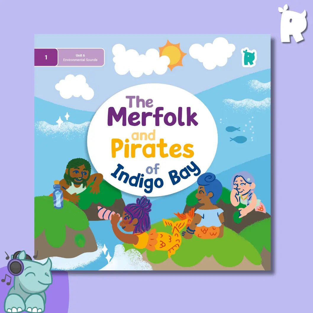 Twinkl Rhino Readers – The Merfolk and Pirates of Indigo Bay (Level 1 / Unit 6) - Twinkl Educational Publishing