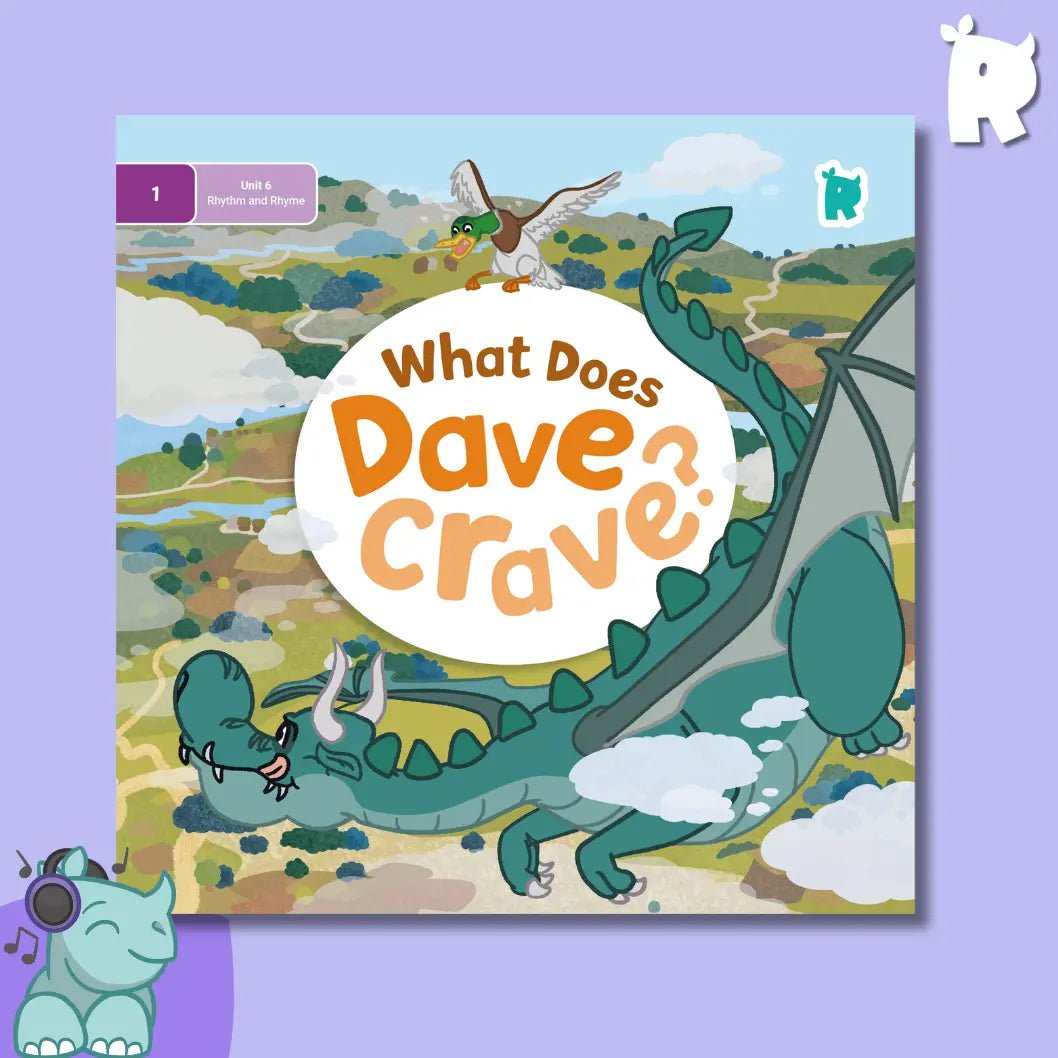 Twinkl Rhino Readers – What Does Dave Crave? (Level 1 / Unit 6) - Twinkl Educational Publishing