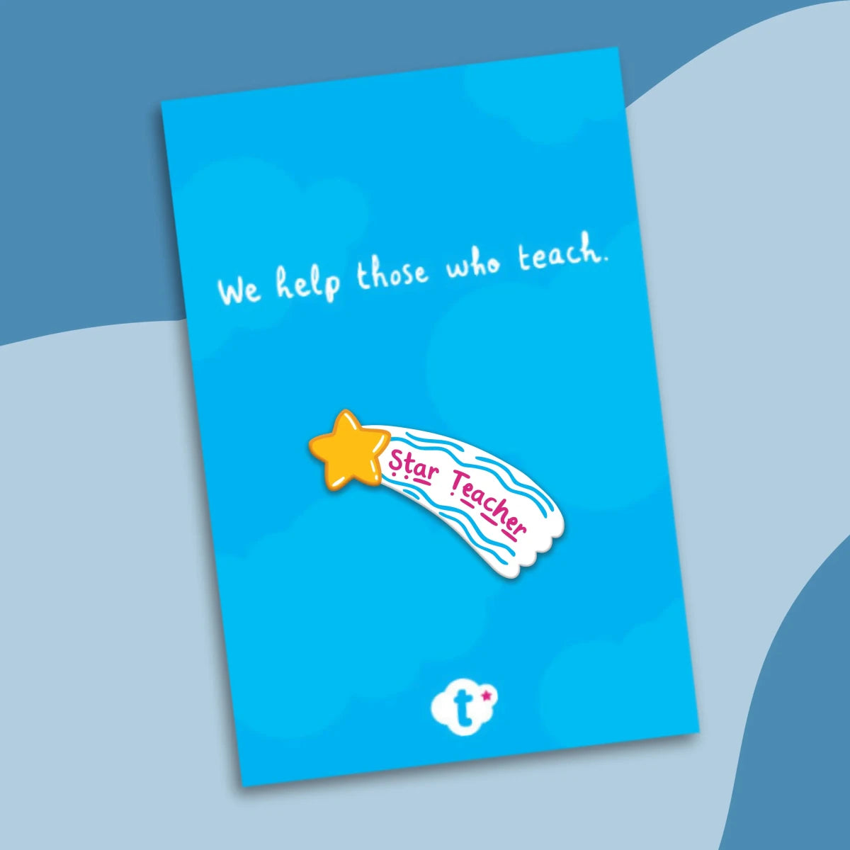 Twinkl Star Teacher Pin Badge - Twinkl Educational Publishing
