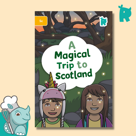Twinkl Rhino Readers - A Magical Trip to Scotland (Level 5c)