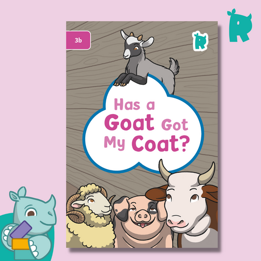 Twinkl Rhino Readers - Has a Goat Got My Coat? (Level 3b)
