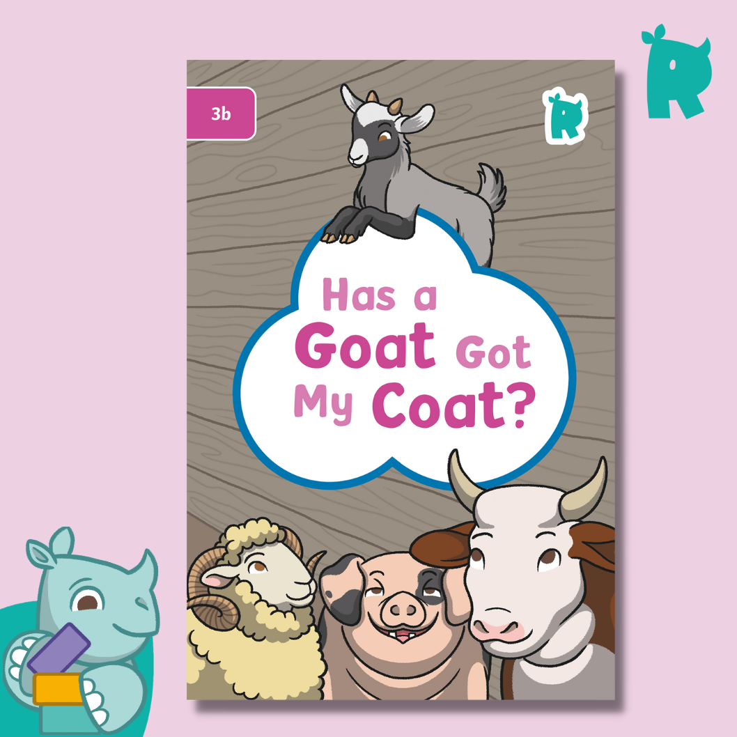 Twinkl Rhino Readers - Has a Goat Got My Coat? (Level 3b)