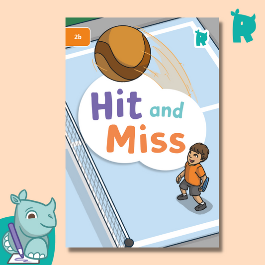 Twinkl Rhino Readers - Hit and Miss (Level 2b)