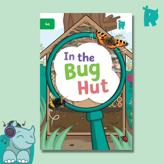 Twinkl Rhino Readers - In the Bug Hut (Level 4a)