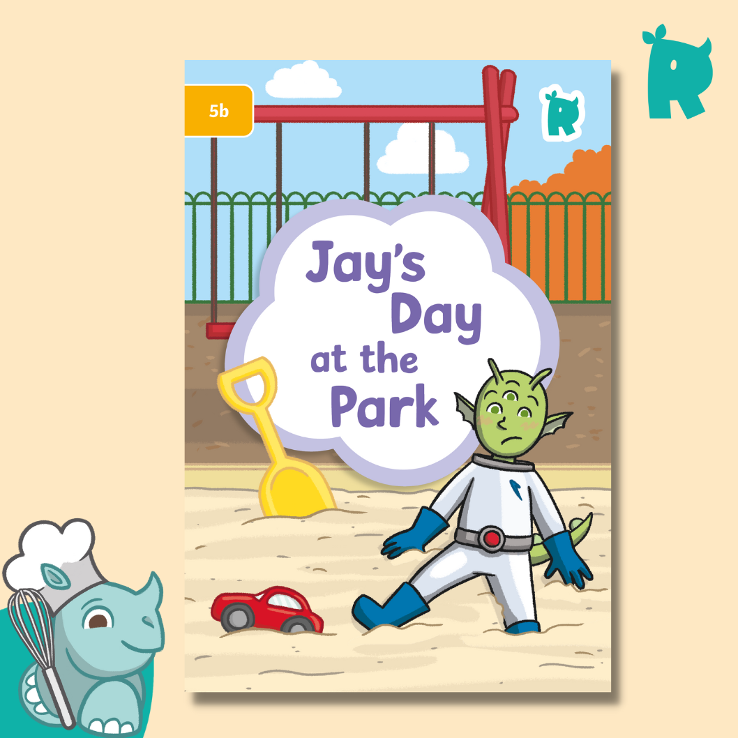 Twinkl Rhino Readers - Jay's Day at the Park (Level 5b)