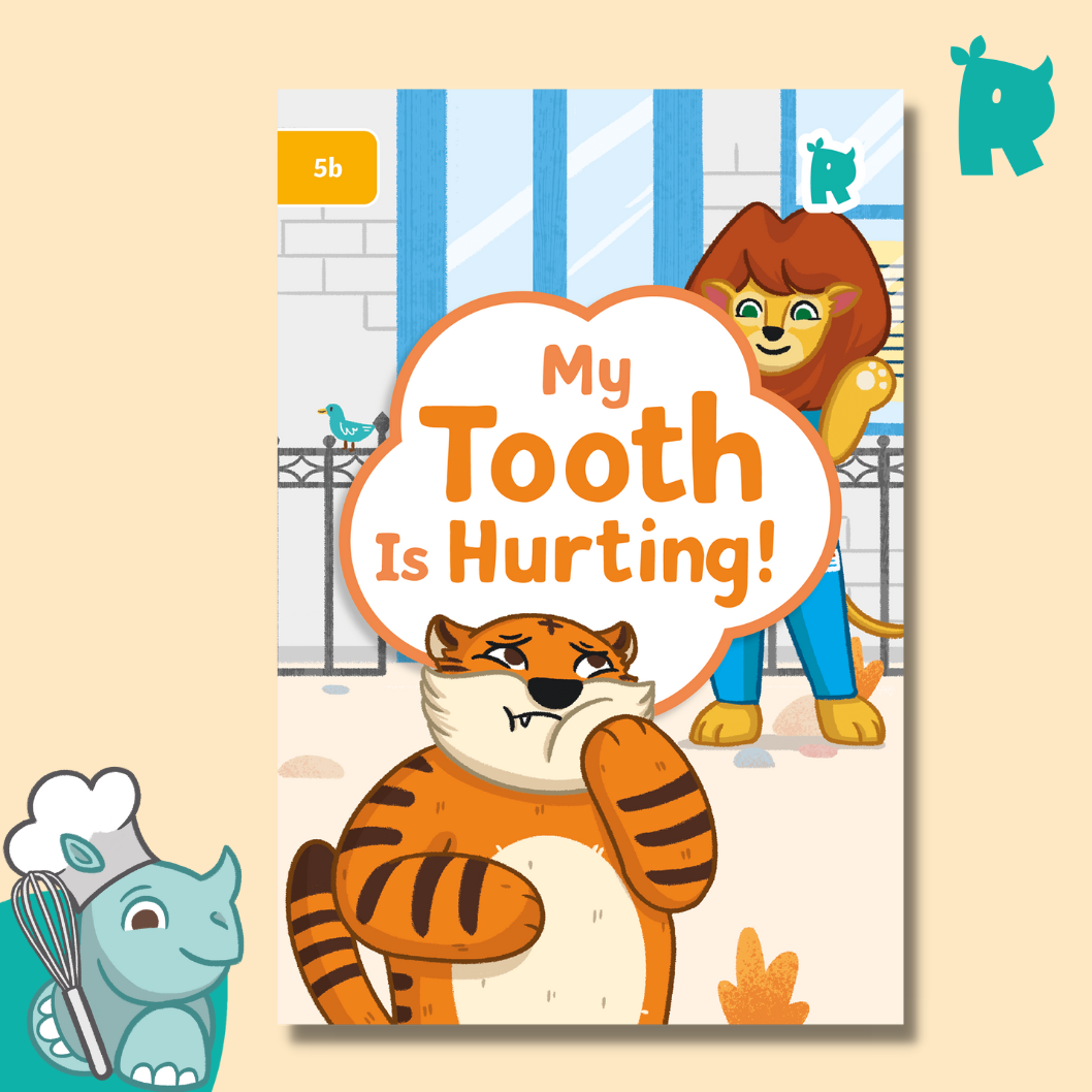 Twinkl Rhino Readers - My Tooth is Hurting! (Level 5b)
