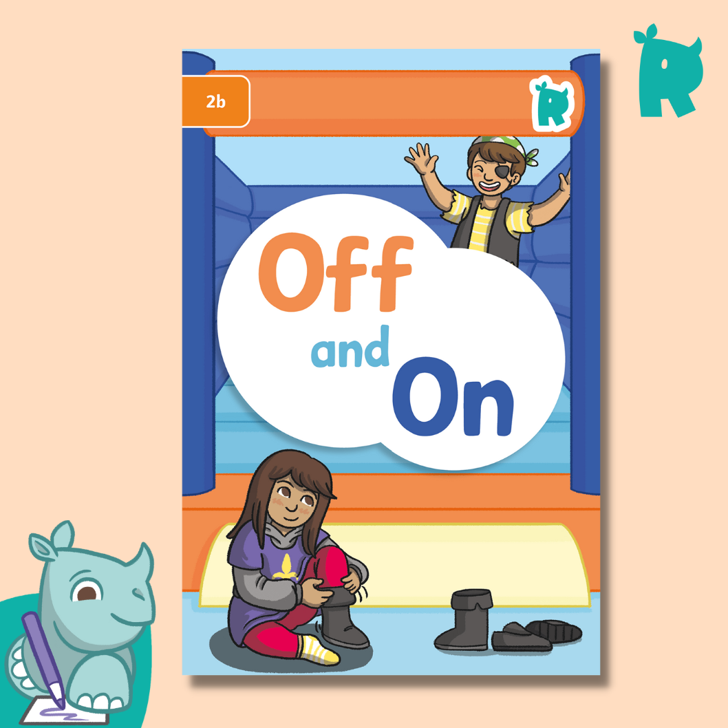 Twinkl Rhino Readers - Off and On (Level 2b)