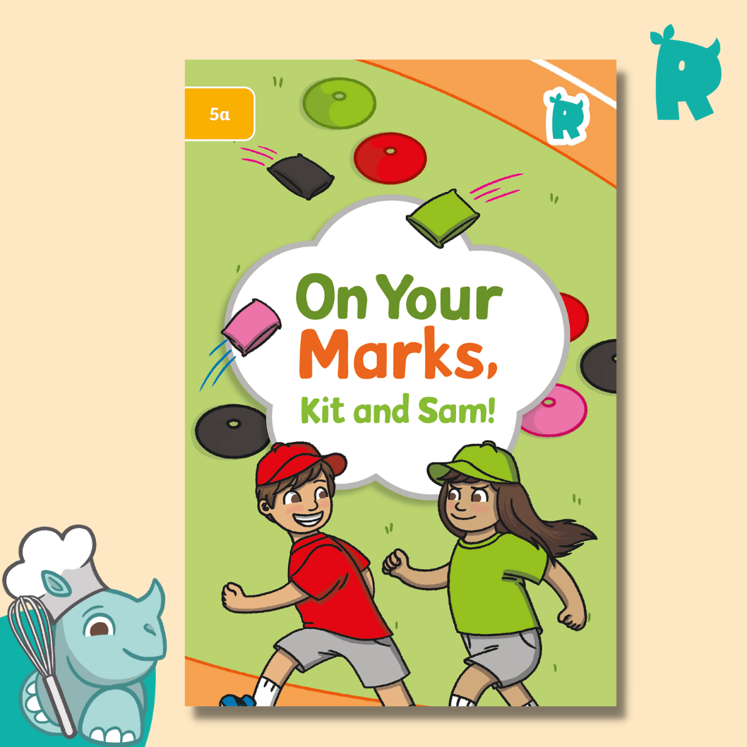 Twinkl Rhino Readers - On Your Marks, Kit and Sam! (Level 5a)